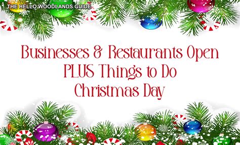 local restaurants open on christmas day 2023